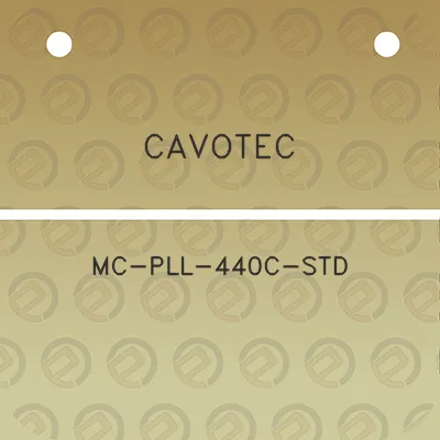 cavotec-mc-pll-440c-std