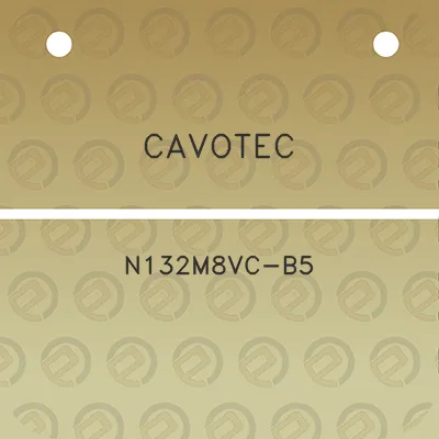 cavotec-n132m8vc-b5