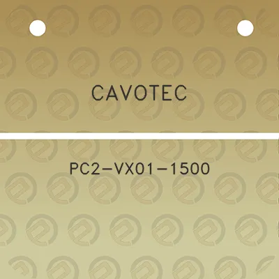 cavotec-pc2-vx01-1500