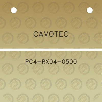 cavotec-pc4-rx04-0500