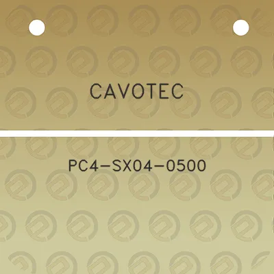 cavotec-pc4-sx04-0500