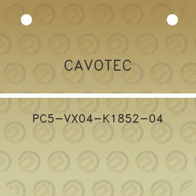 cavotec-pc5-vx04-k1852-04