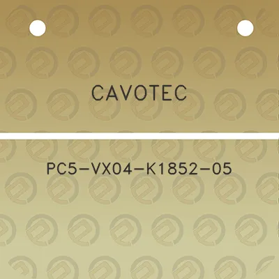 cavotec-pc5-vx04-k1852-05