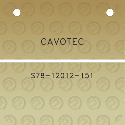 cavotec-s78-12012-151