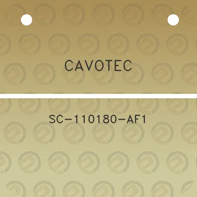 cavotec-sc-110180-af1