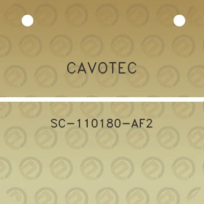 cavotec-sc-110180-af2