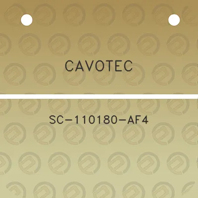 cavotec-sc-110180-af4