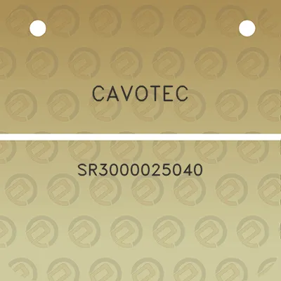 cavotec-sr3000025040