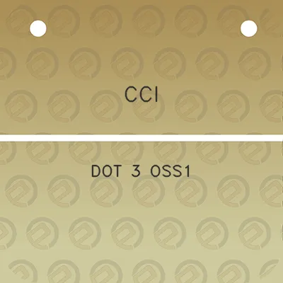 cci-dot-3-oss1