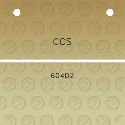 ccs-604d2