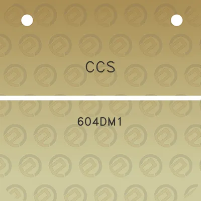 ccs-604dm1