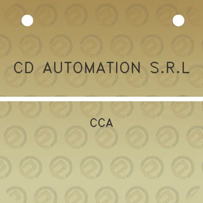 cd-automation-srl-cca