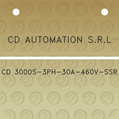 cd-automation-srl-cd-3000s-3ph-30a-460v-ssr