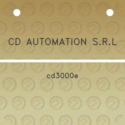 cd-automation-srl-cd3000e