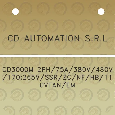 cd-automation-srl-cd3000m-2ph75a380v480v170265vssrzcnfhb110vfanem