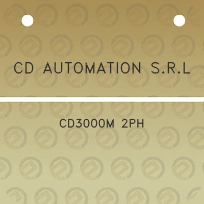 cd-automation-srl-cd3000m-2ph