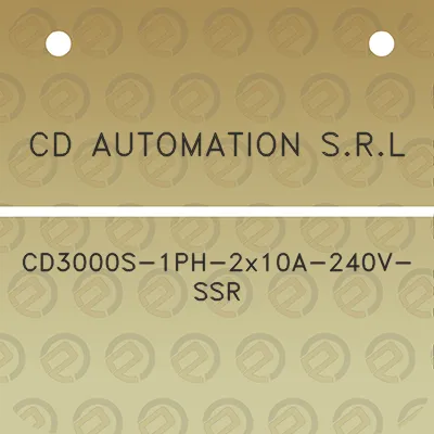 cd-automation-srl-cd3000s-1ph-2x10a-240v-ssr