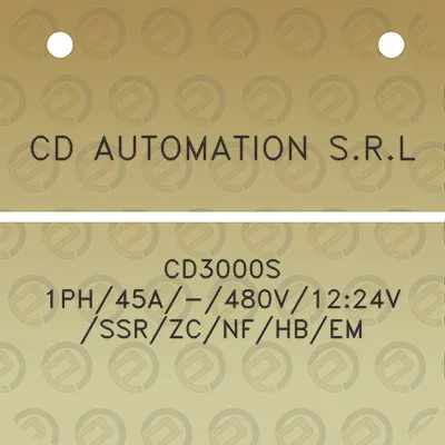 cd-automation-srl-cd3000s-1ph45a-480v1224v-ssrzcnfhbem