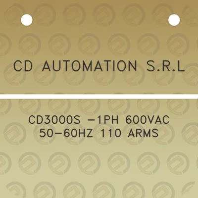 cd-automation-srl-cd3000s-1ph-600vac-50-60hz-110-arms