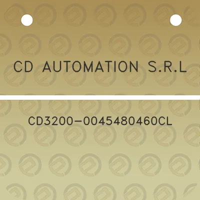 cd-automation-srl-cd3200-0045480460cl