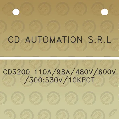 cd-automation-srl-cd3200-110a98a480v600v300530v10kpot