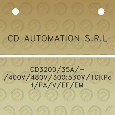 cd-automation-srl-cd320035a-400v480v300530v10kpotpavefem