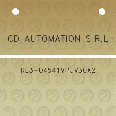 cd-automation-srl-re3-04541vpuv30x2