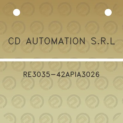 cd-automation-srl-re3035-42apia3026