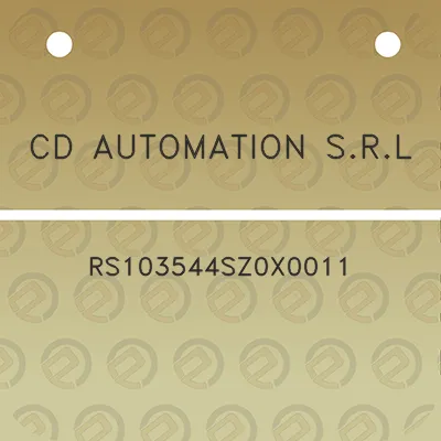 cd-automation-srl-rs103544sz0x0011