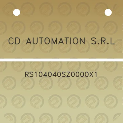 cd-automation-srl-rs104040sz0000x1