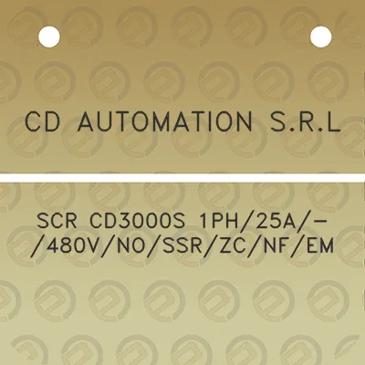 cd-automation-srl-scr-cd3000s-1ph25a-480vnossrzcnfem