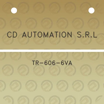 cd-automation-srl-tr-606-6va