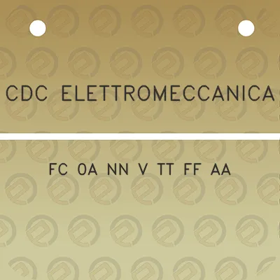 cdc-elettromeccanica-fc-0a-nn-v-tt-ff-aa