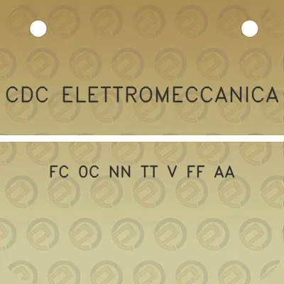 cdc-elettromeccanica-fc-0c-nn-tt-v-ff-aa