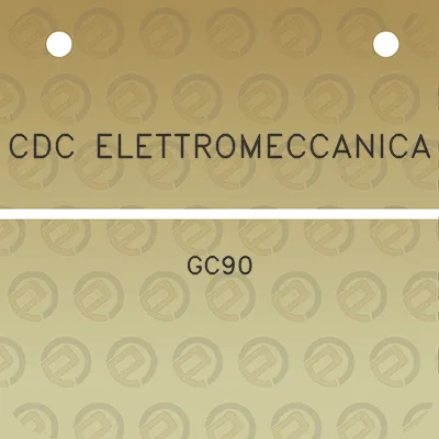 cdc-elettromeccanica-gc90