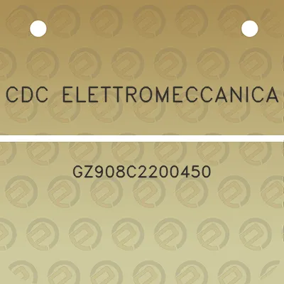 cdc-elettromeccanica-gz908c2200450