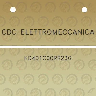 cdc-elettromeccanica-kd401c00rr23g