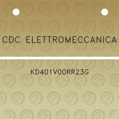 cdc-elettromeccanica-kd401v00rr23g