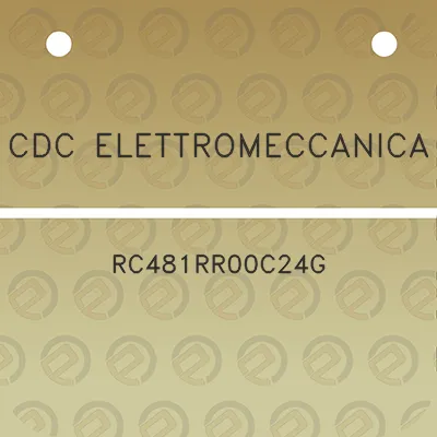 cdc-elettromeccanica-rc481rr00c24g