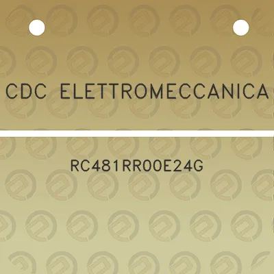 cdc-elettromeccanica-rc481rr00e24g