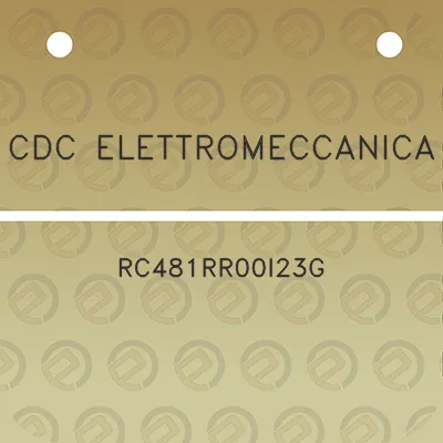 cdc-elettromeccanica-rc481rr00i23g