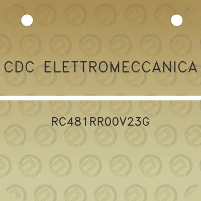 cdc-elettromeccanica-rc481rr00v23g