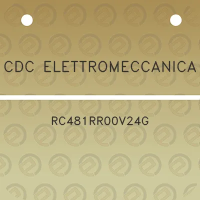 cdc-elettromeccanica-rc481rr00v24g