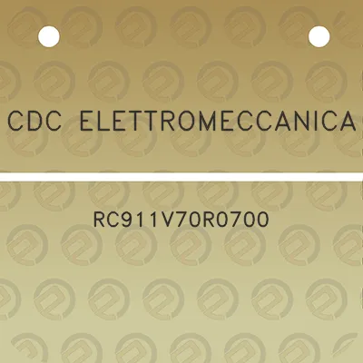 cdc-elettromeccanica-rc911v70r0700