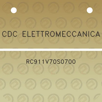 cdc-elettromeccanica-rc911v70s0700