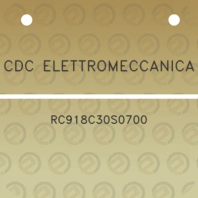 cdc-elettromeccanica-rc918c30s0700