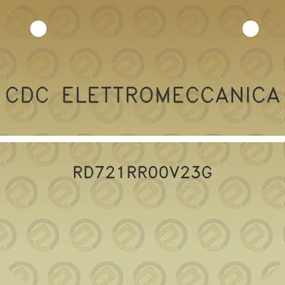 cdc-elettromeccanica-rd721rr00v23g