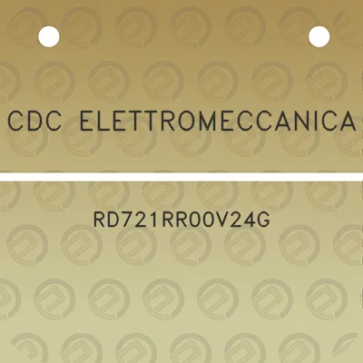 cdc-elettromeccanica-rd721rr00v24g