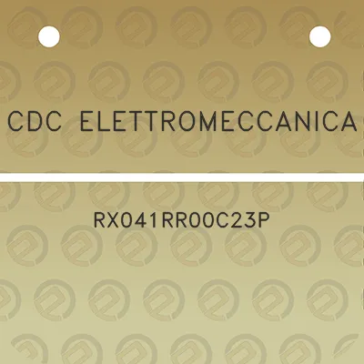 cdc-elettromeccanica-rx041rr00c23p