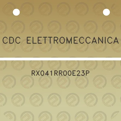 cdc-elettromeccanica-rx041rr00e23p